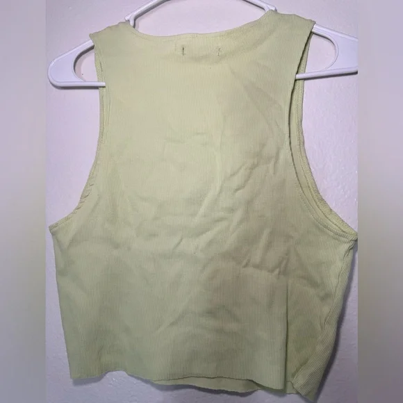 Zara Pastel Green Sleeveless Top - Picture 2 of 5